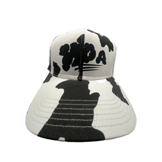 YDA COW PRINT TRUCKER HAT